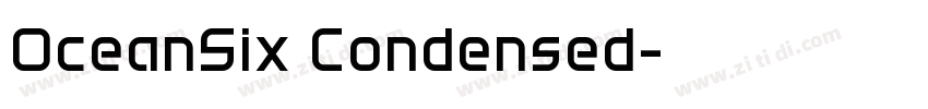 OceanSix Condensed字体转换